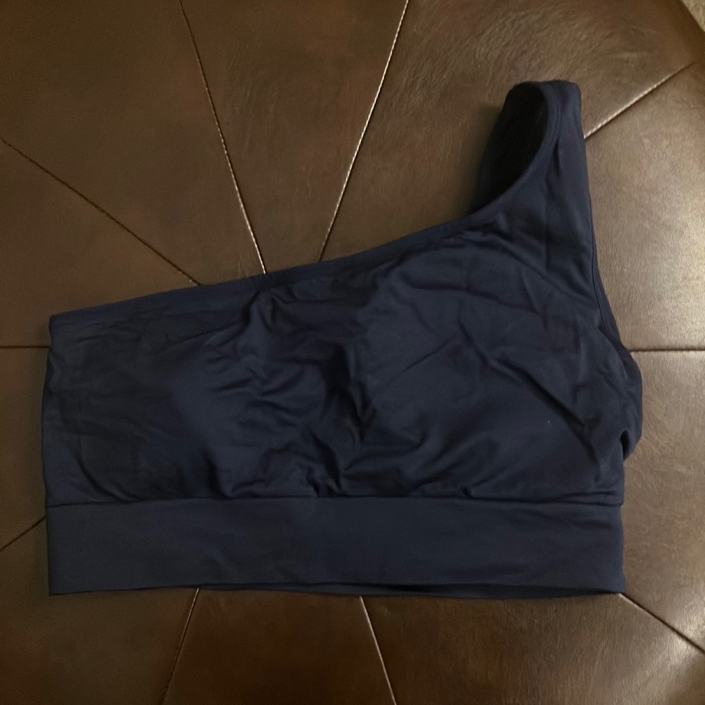 VS Pink one shoulder sports bra